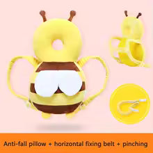 Little Bee Baby Head Protection Pillow - Breathable anti fall hat suitable for young children's head protection